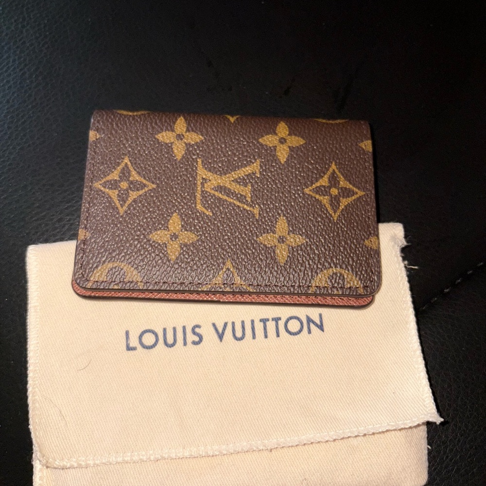 Louis Vuitton Brown Monogram Card Holder